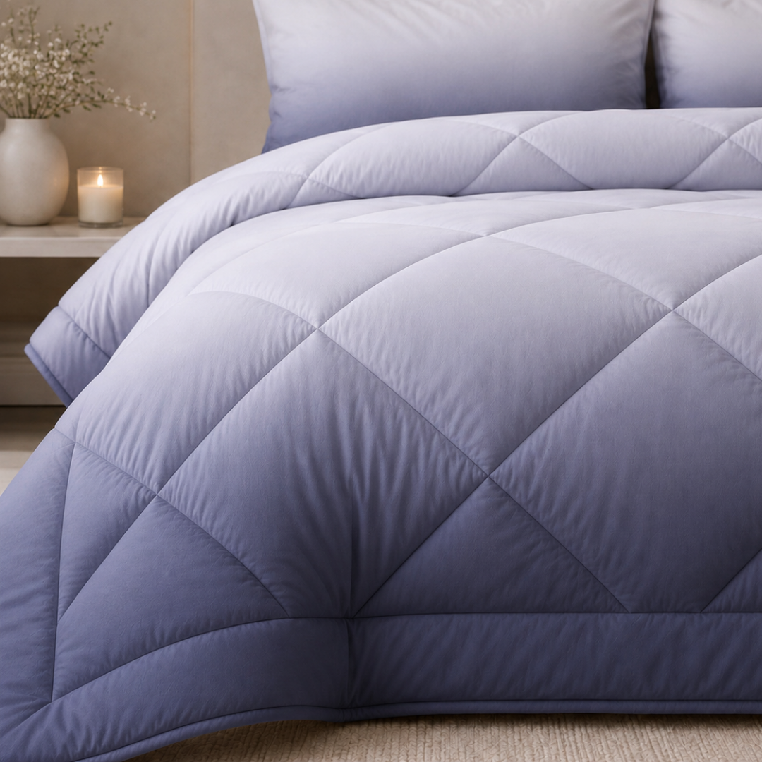Ombre comforter (Indigo) - Image 3