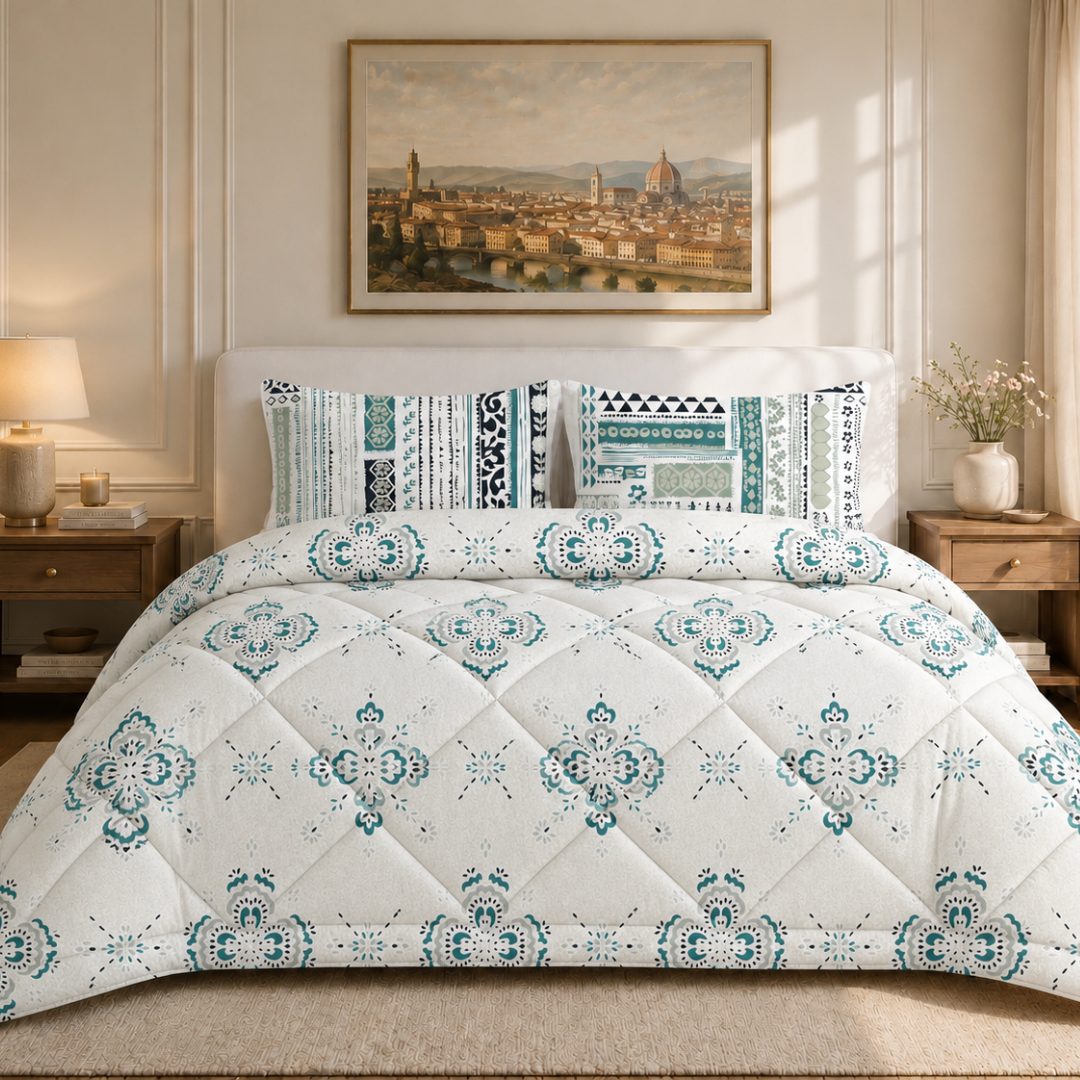 Florence comforter (Green) - Image 4