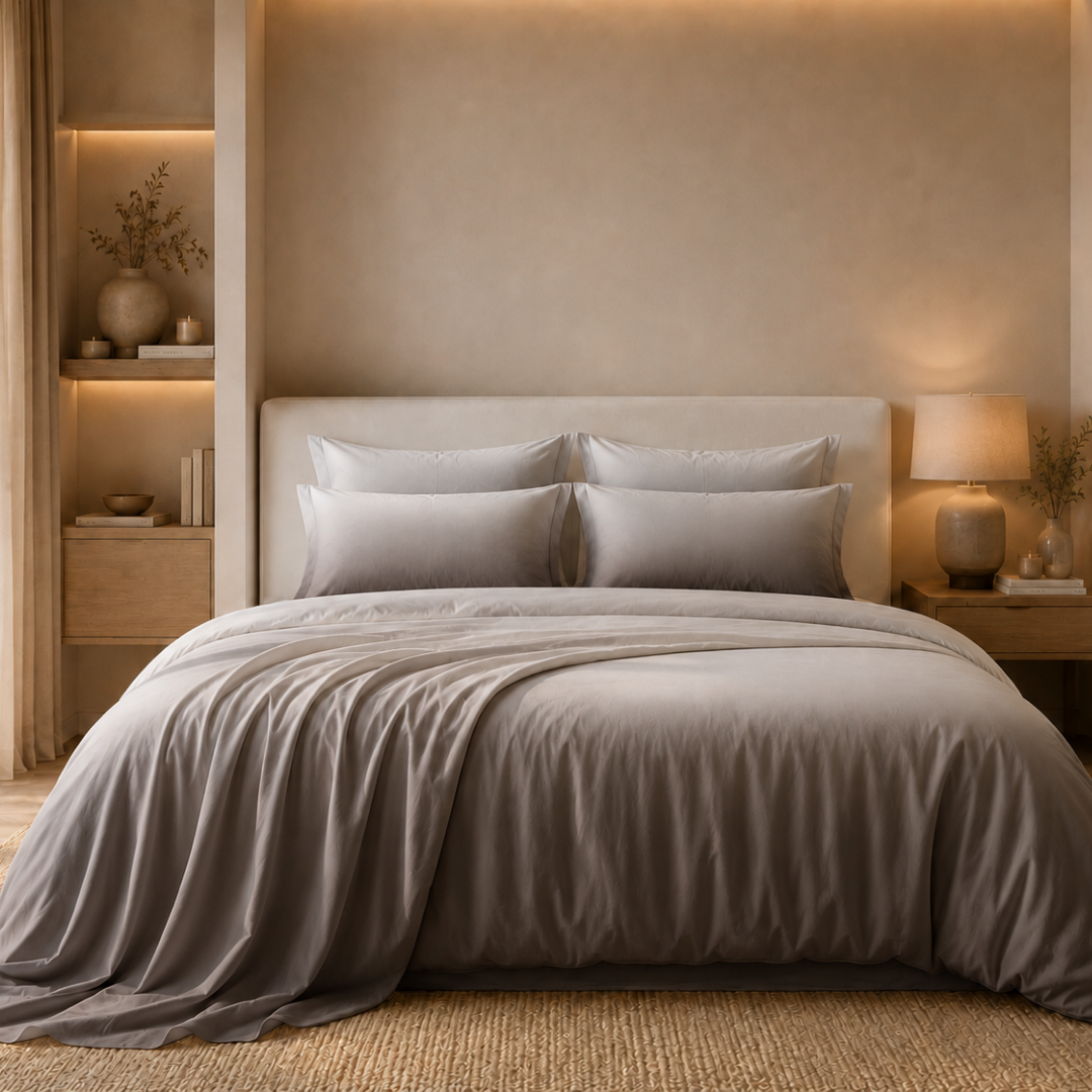 ombre cotton bedsheet, double bed bedsheet