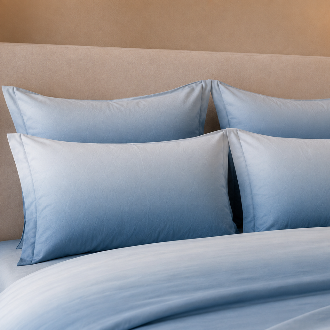 Ombre bedsheet (Blue) - Image 3