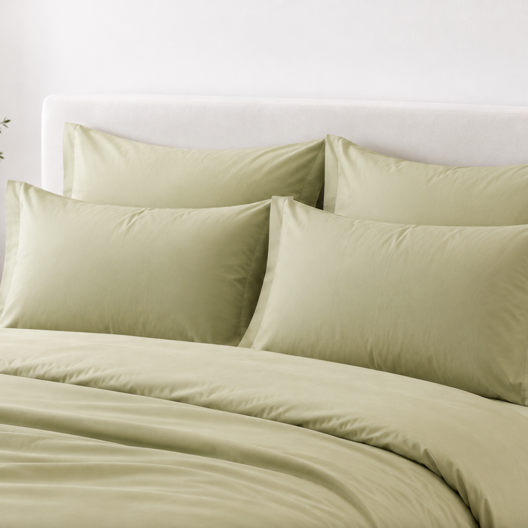 Ombre bedsheet (Beige) - Image 3