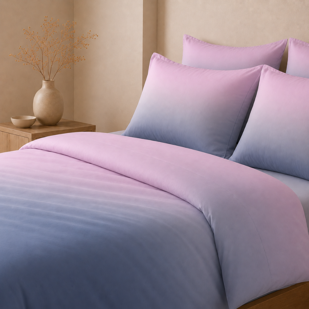 Digital Ombre Bedsheet (Lavender Frost) - Image 2