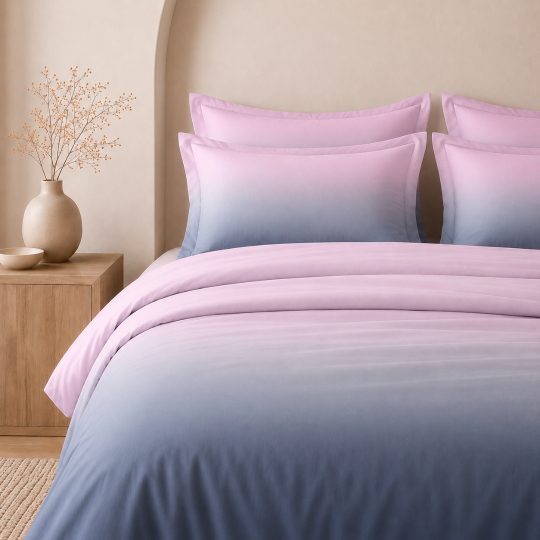 Digital Ombre Bedsheet (Lavender Frost) - Image 3