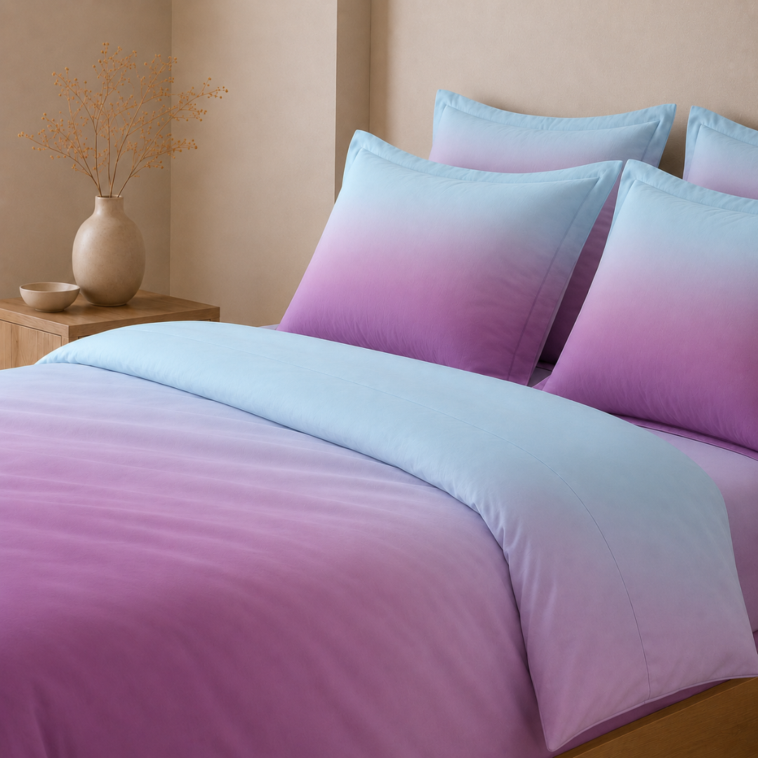 Digital Ombre Bedsheet (Blush Twilight) - Image 4