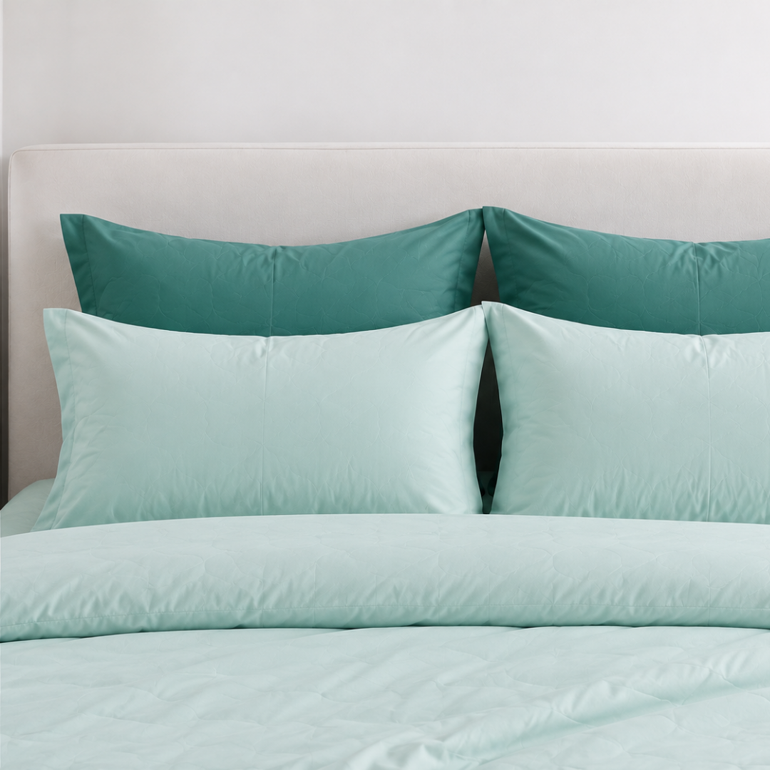 Ombre bedsheet ( Teal ) - Image 3