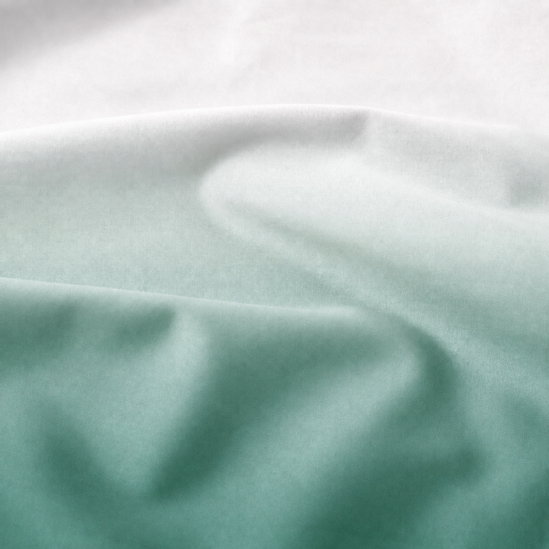 Ombre bedsheet ( Teal ) - Image 2