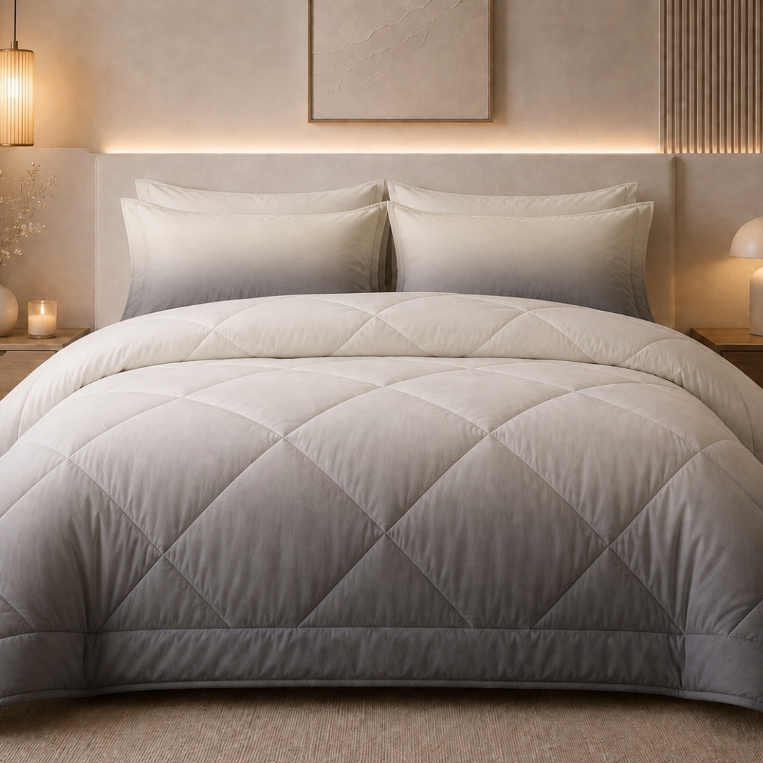 Ombre comforter (Grey) - Image 4