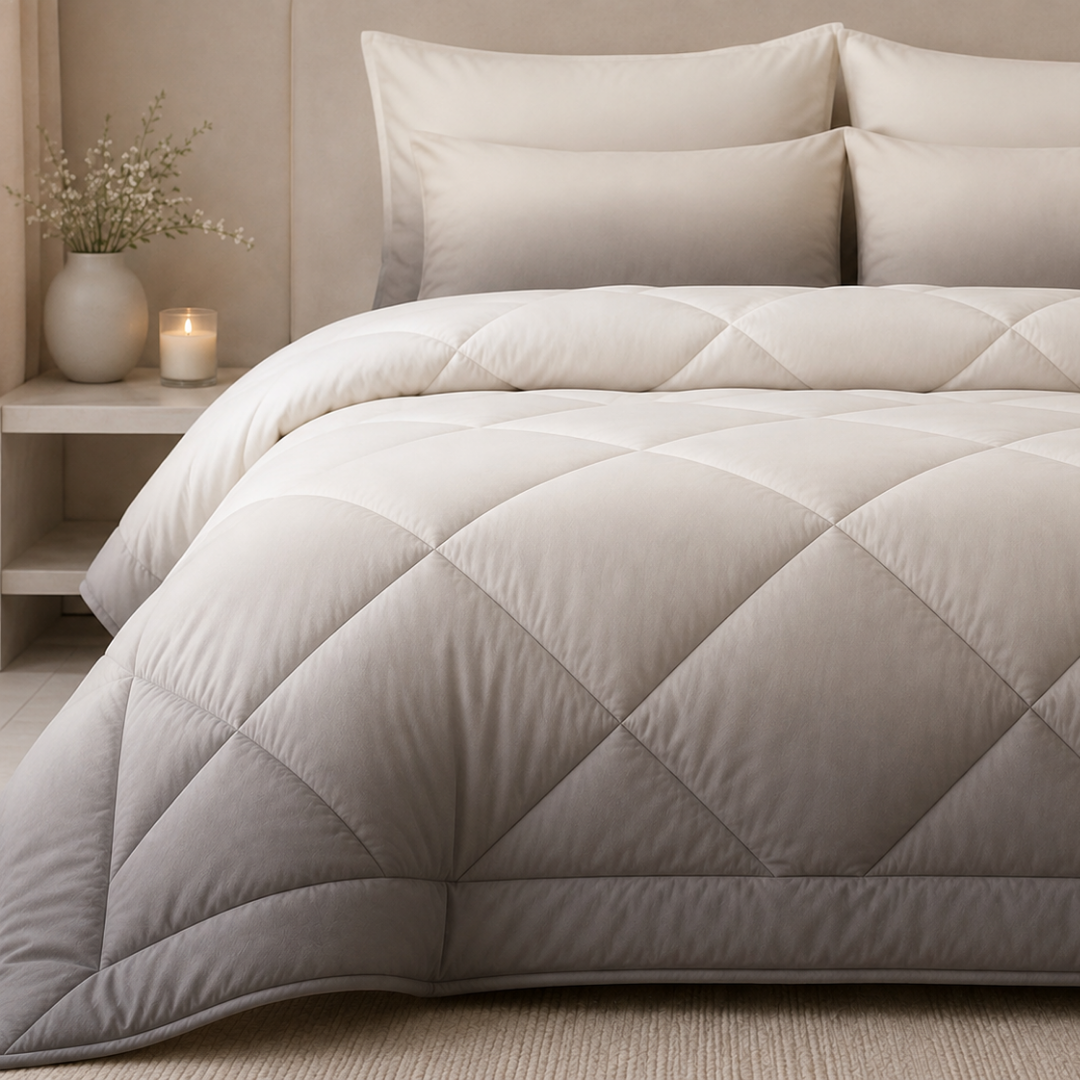 Ombre comforter (Grey) - Image 3