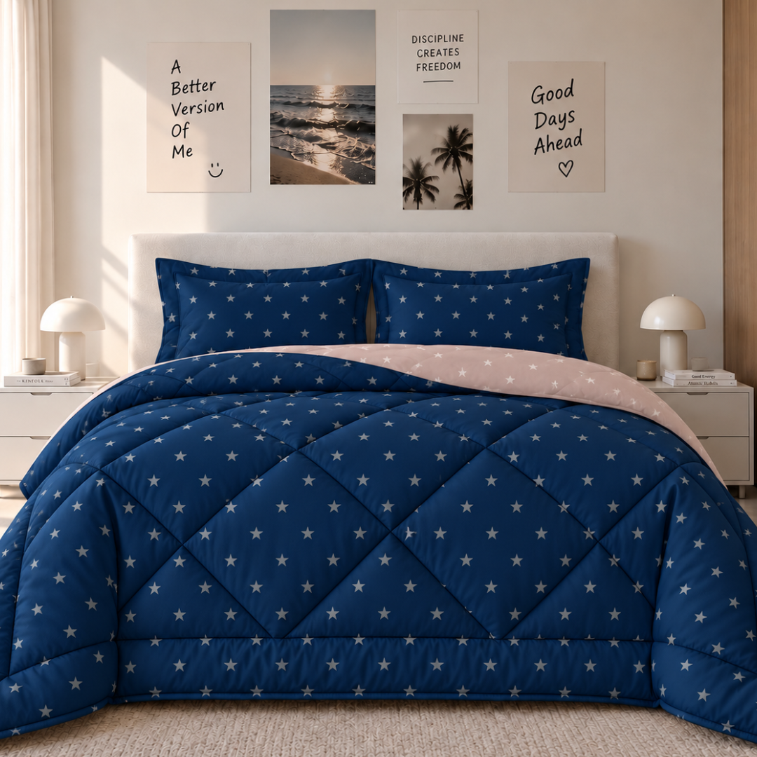 Stellar comforter (Pink and blue) - Image 3