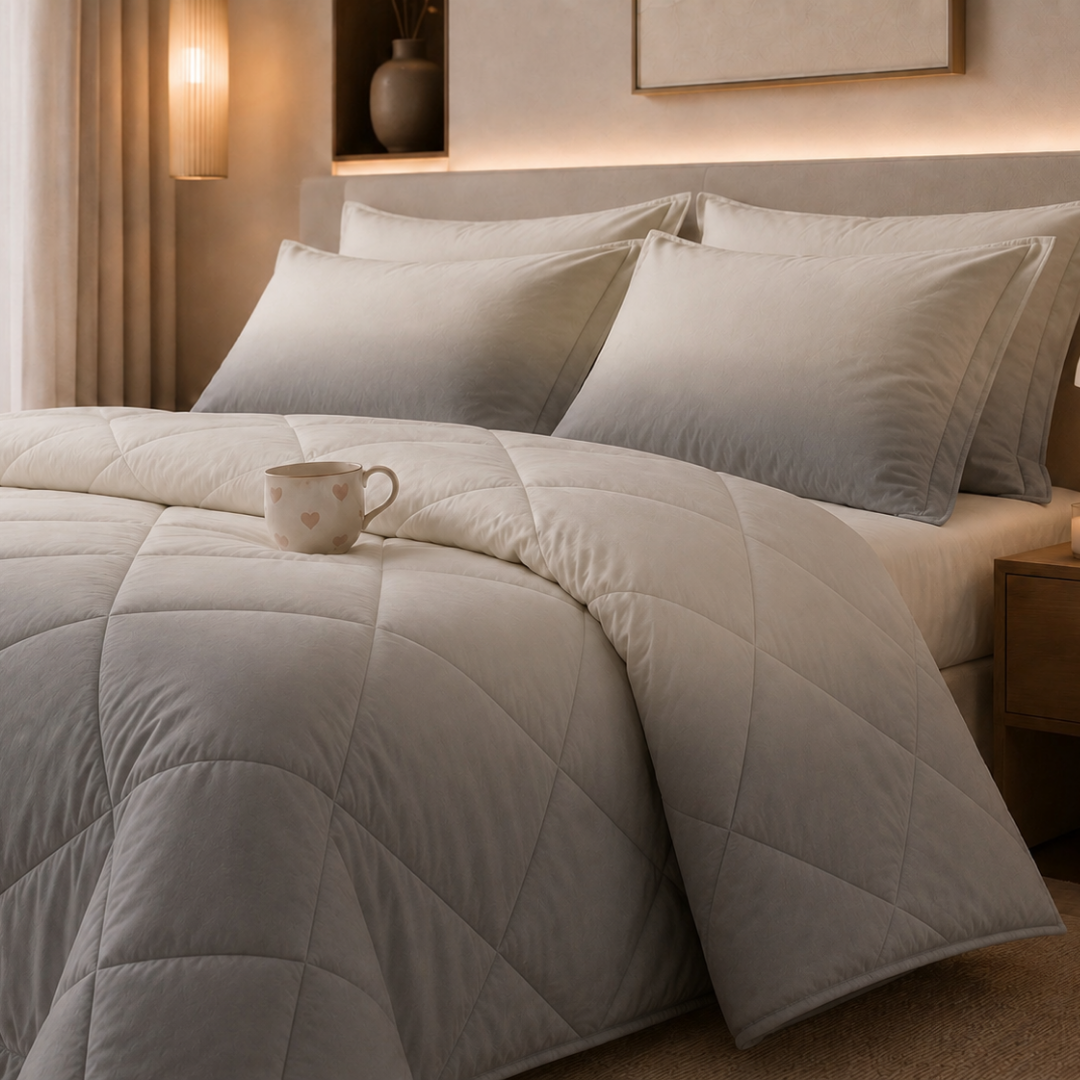 Ombre comforter (Grey) - Image 2