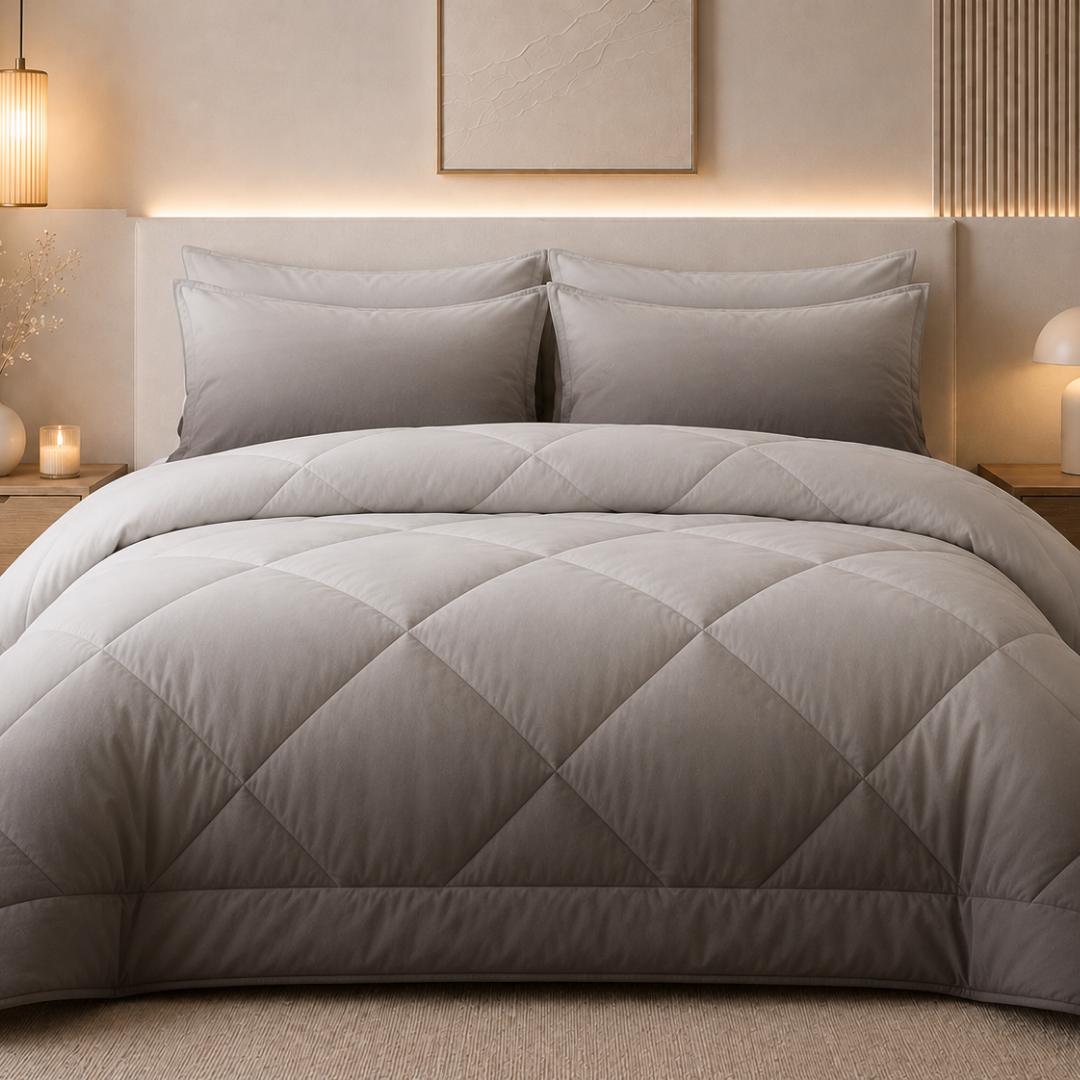 Ombre comforter (Grey)