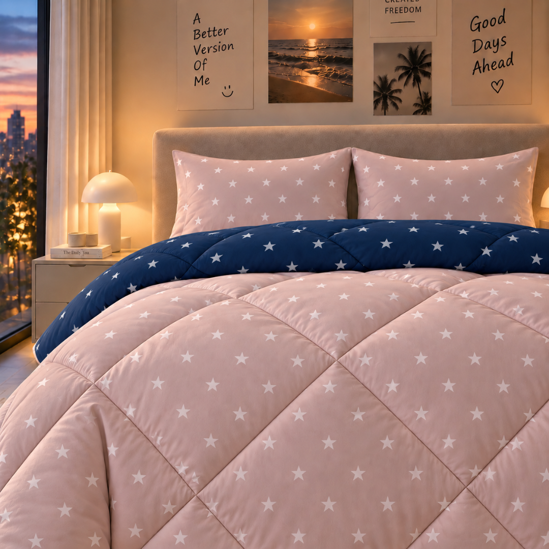 Stellar comforter (Pink and blue) - Image 4