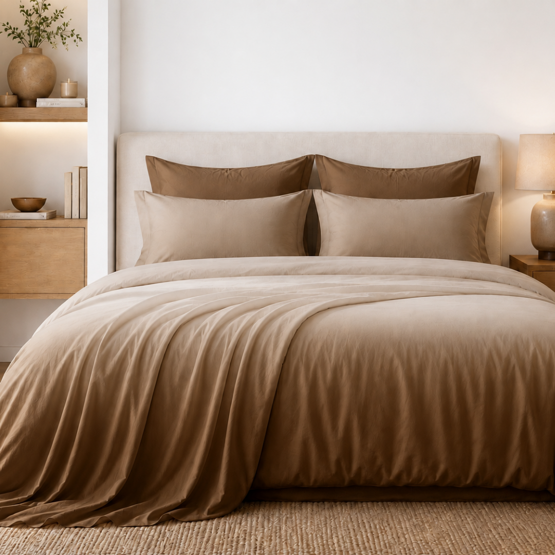 ombre cotton bedsheet, double bed bedsheet