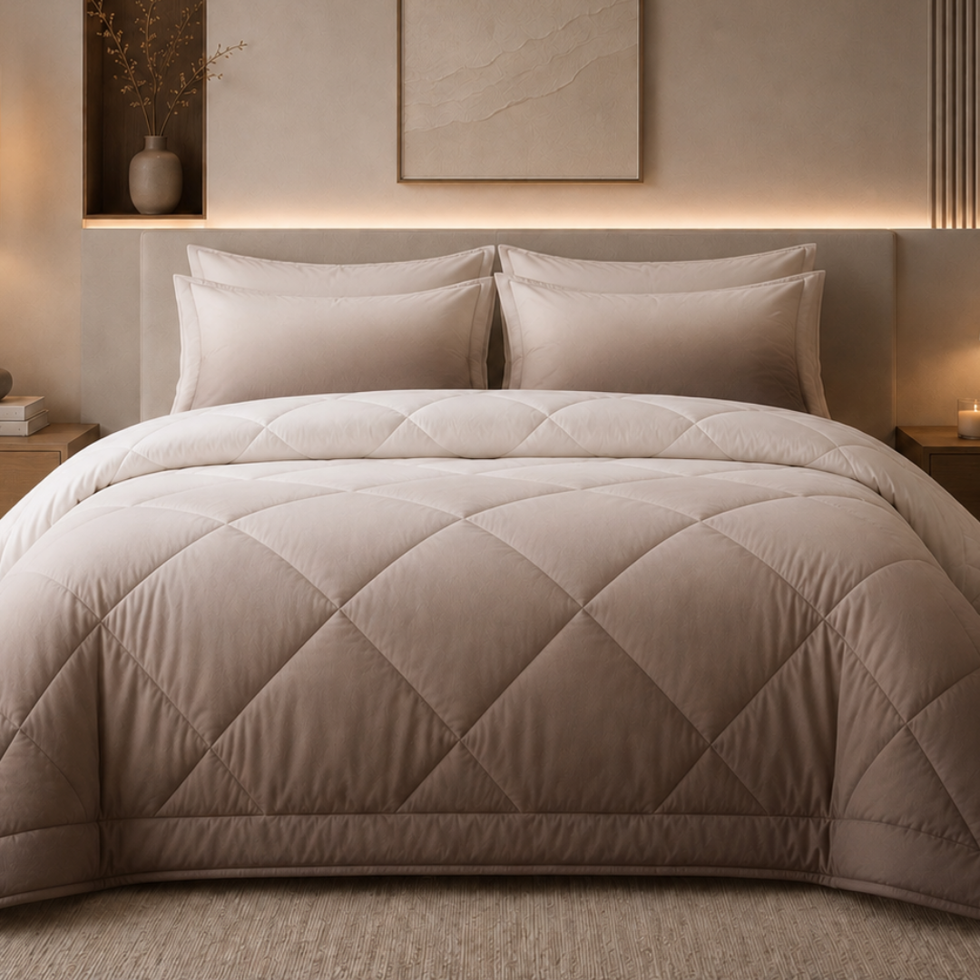Ombre comforter (Light plum) - Image 4