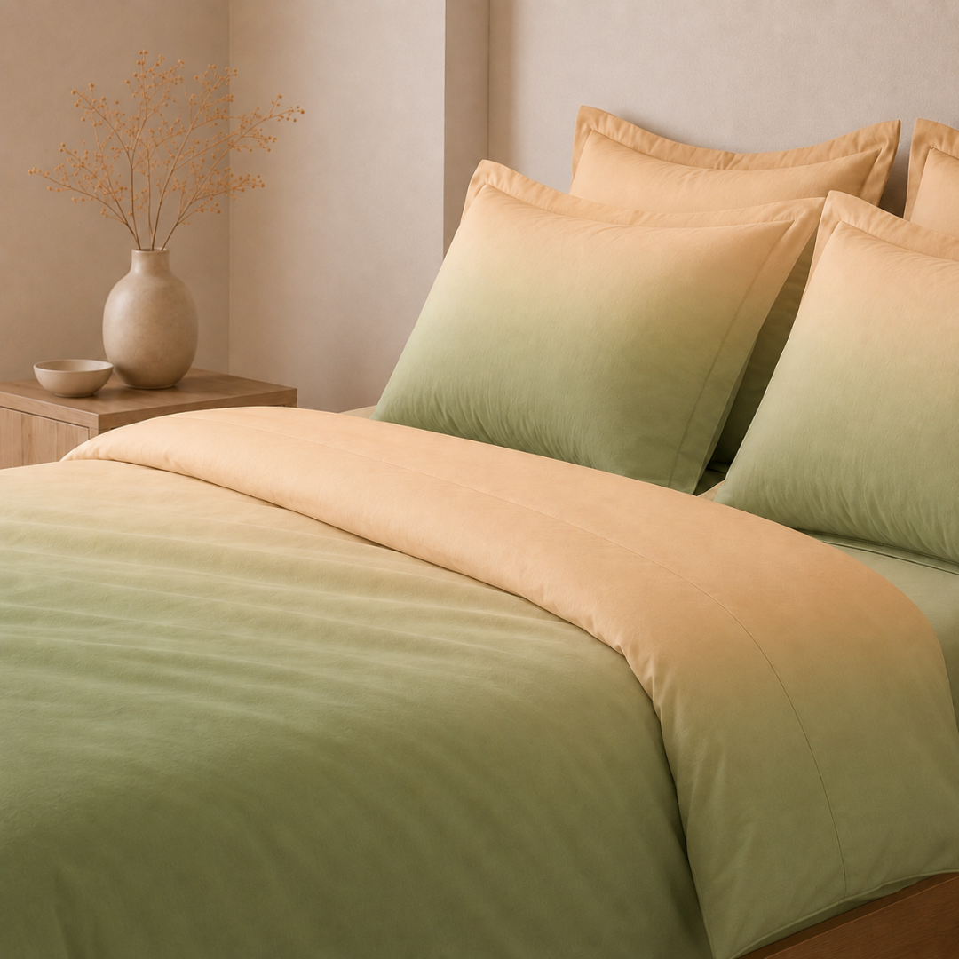 Digital Ombre Bedsheet (Golden Meadow) - Image 3