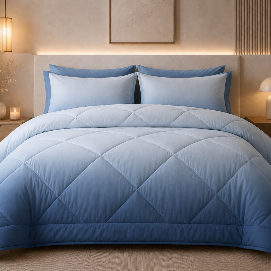 Ombre comforter (Blue) - Image 3