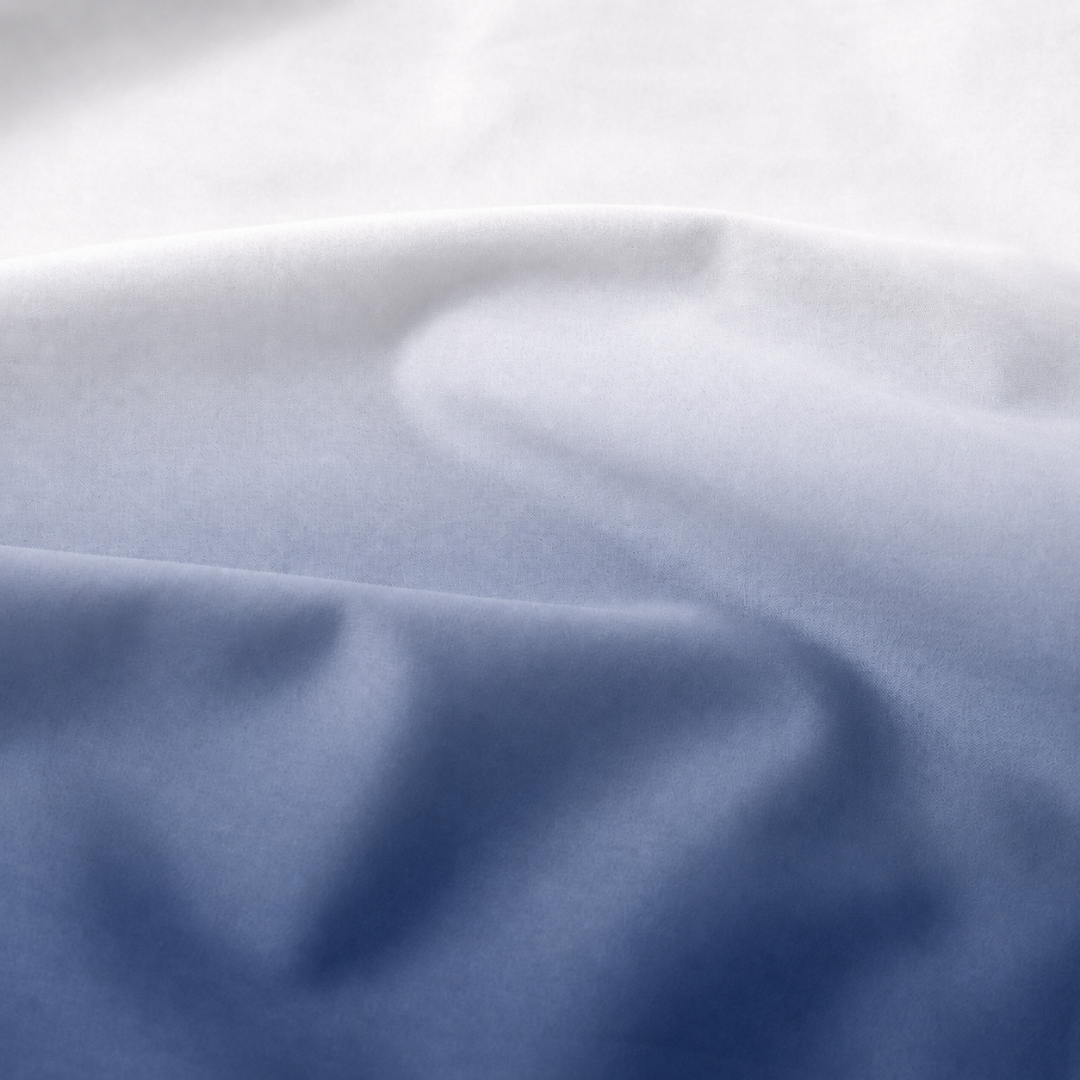 Ombre bedsheet (Light blue) - Image 2