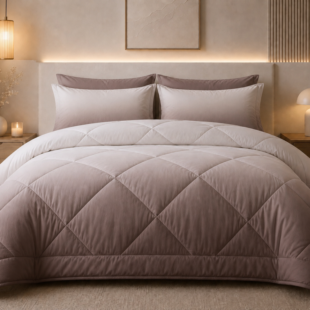 Ombre comforter (Light coffee) - Image 2