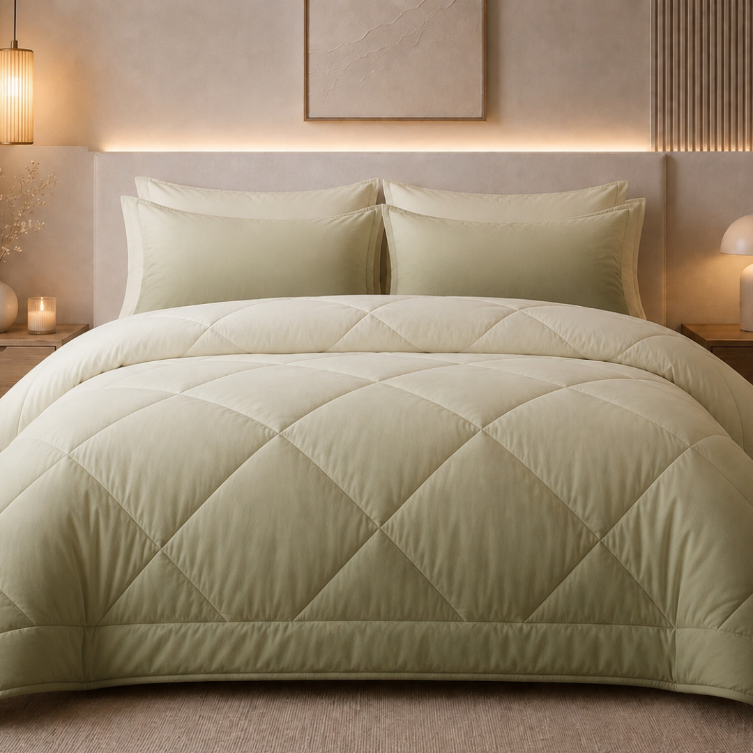 Ombre comforter (Beige) - Image 2