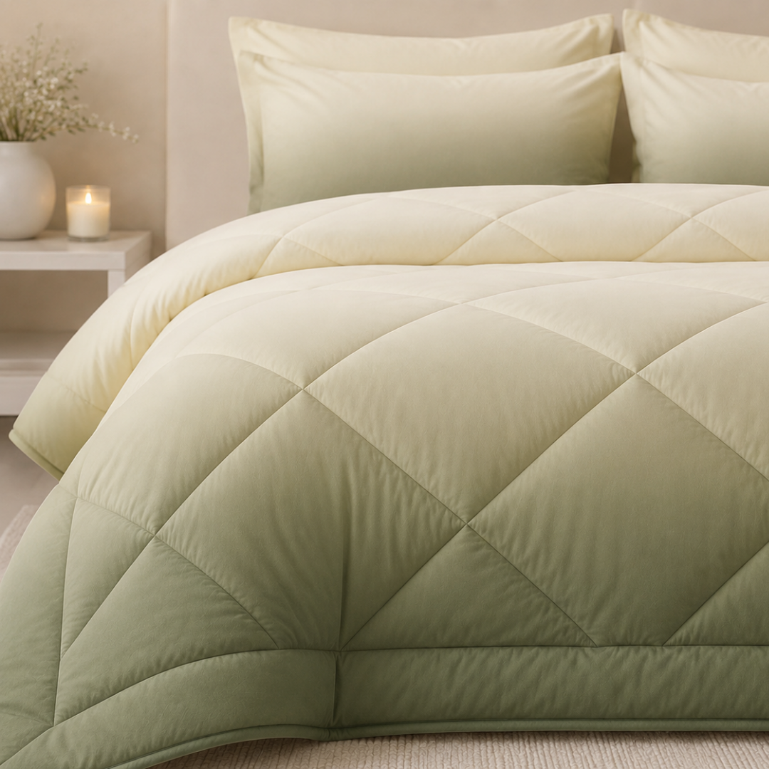 Ombre comforter (Beige) - Image 3