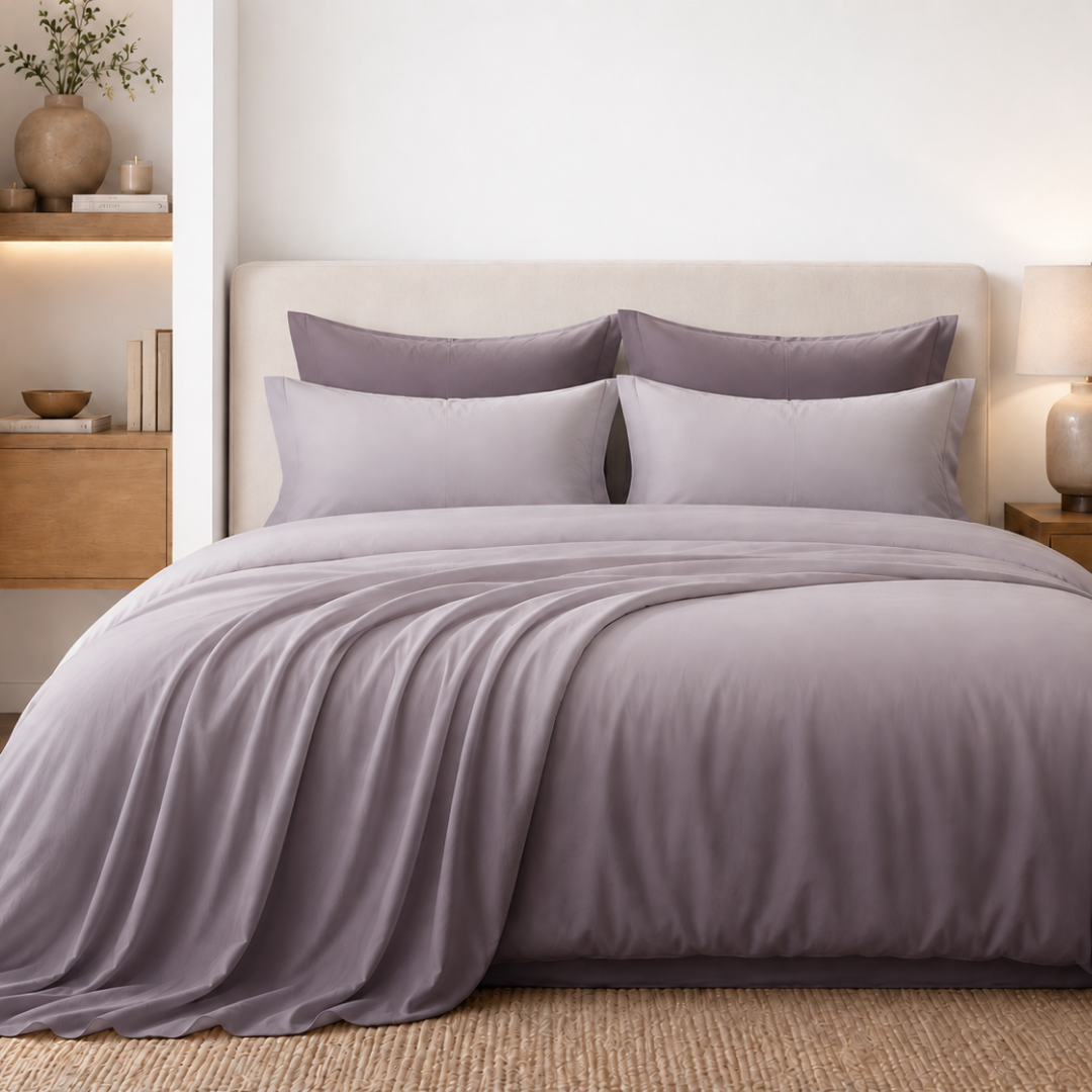 Ombre bedsheet ( Light purple )