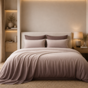 ombre cotton bedsheet, double bed bedsheet