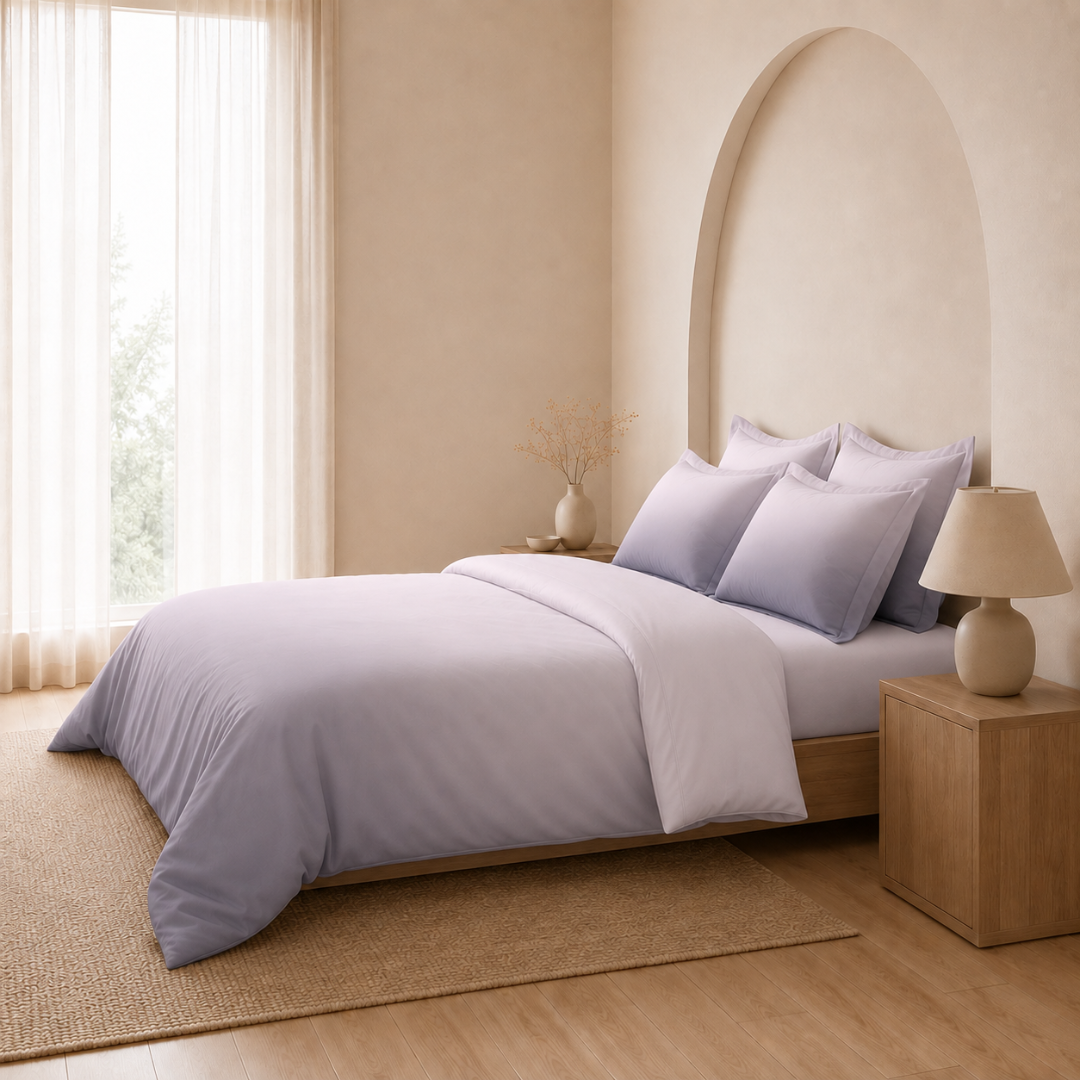 Digital Ombre bedsheet ( Lavender dusk ) - Image 4