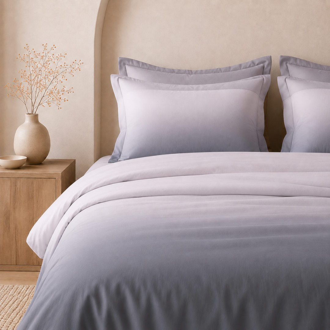 Digital Ombre bedsheet ( Lavender dusk ) - Image 2