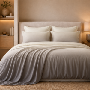 ombre cotton bedsheet, double bed bedsheet