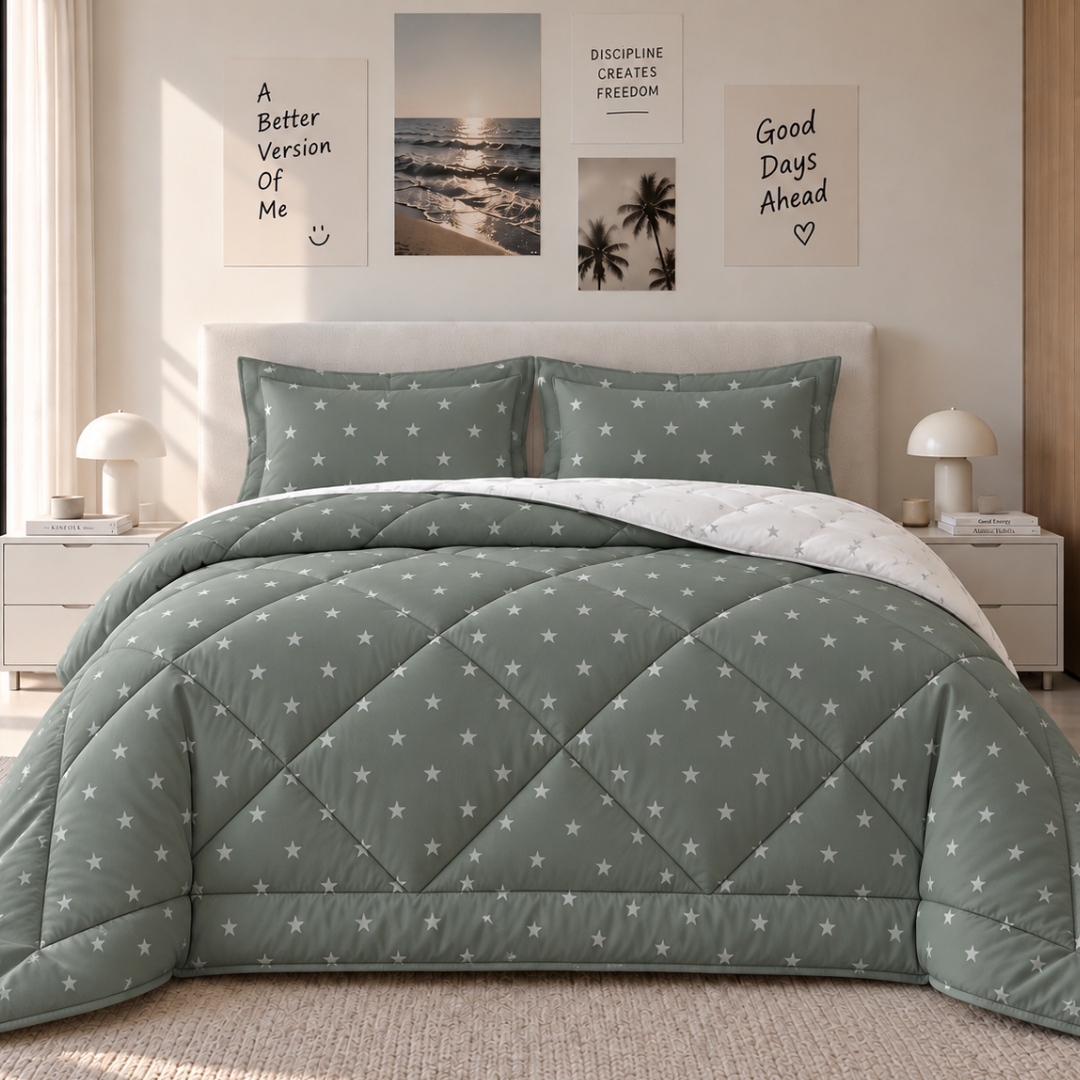 Stellar comforter (Grey and dark grey) - Image 2